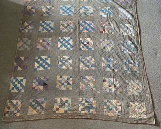 HUGE Collection of Homemade Antique and Vintage Hand-stitched Quilts: Arts and Crafts, Eight Point Star,Patchwork, Feed Sack, Fan, Block Pattern, American Southern, Diamond, Jacobs Ladder