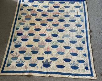 HUGE Collection of Homemade Antique and Vintage Hand-stitched Quilts: Arts and Crafts, Eight Point Star,Patchwork, Feed Sack, Fan, Block Pattern, American Southern, Diamond, Jacobs Ladder