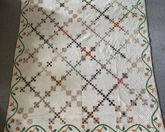 HUGE Collection of Homemade Antique and Vintage Hand-stitched Quilts: Arts and Crafts, Eight Point Star,Patchwork, Feed Sack, Fan, Block Pattern, American Southern, Diamond, Jacobs Ladder