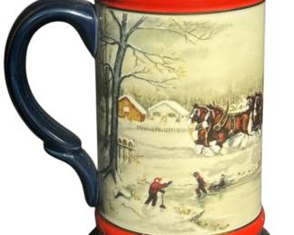 1990 Budweiser Beer Stein Mug