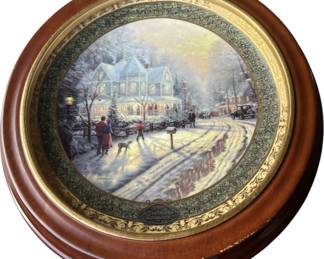 1999 Thomas Kinkaid Collectors Plate