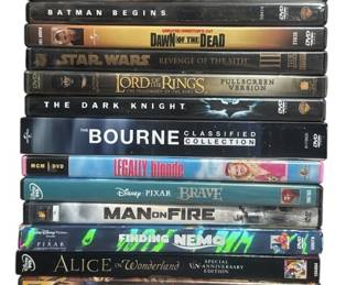 Assorted DVDs