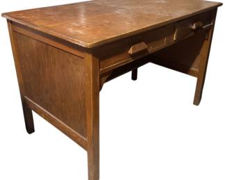 Vintage Solid Wood Desk