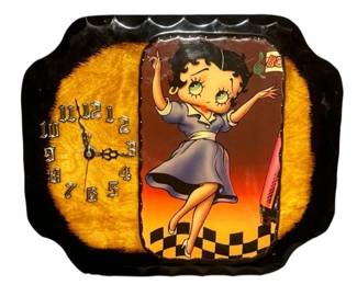 Vintage Betty Boop Clock