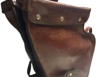Genuine Leather Saddle Bags
