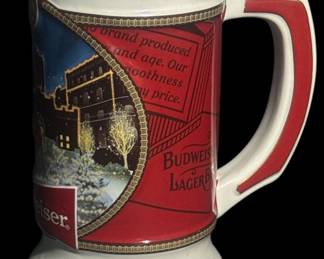 41st Anniversary Budweiser Beer Stein