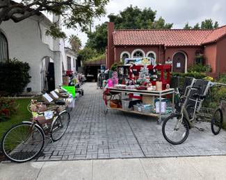 vintage bikes, bicycle, christmas, linens