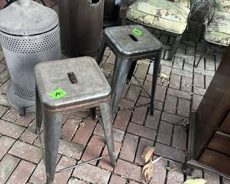 metal stools