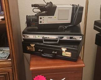 Portrait and briefcase SOLD