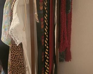 Belts and scarves 