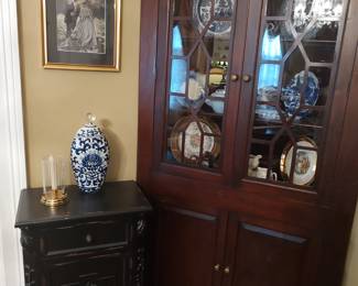 Corner China Cabinet
