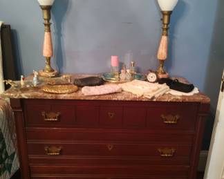 Marble Top Chest