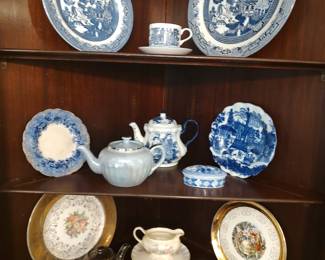 Flow Blue, Sadler Teapot & More