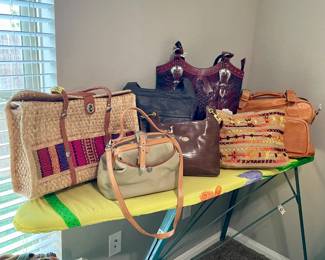 More Purses and Bags, Vintage Ironing Board