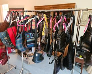 MANY PURSES - FOSSIL - VERA BRADLEY - NINE WEST - THE SAK - RALPH LAUREN - PLUS MORE