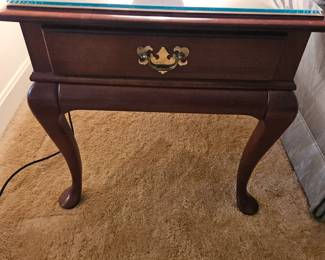 QUEEN ANNE STYLE SIDE TABLES