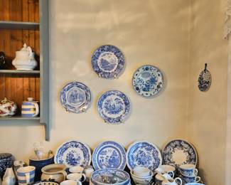 BLUE & WHITE MASON & SPODE