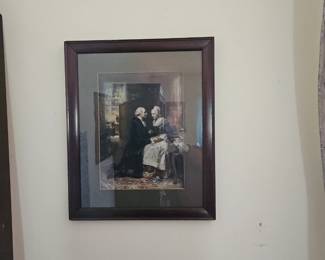 GEORGE WASHINGTON & HIS MOTHER