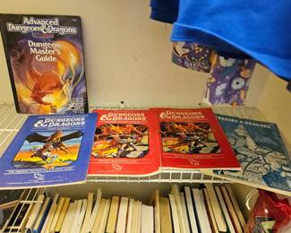 DUNGEONS AND DRAGOND GAME BOOKS