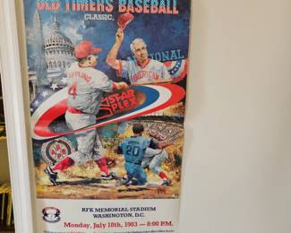 RARE BASEBALL POSTER