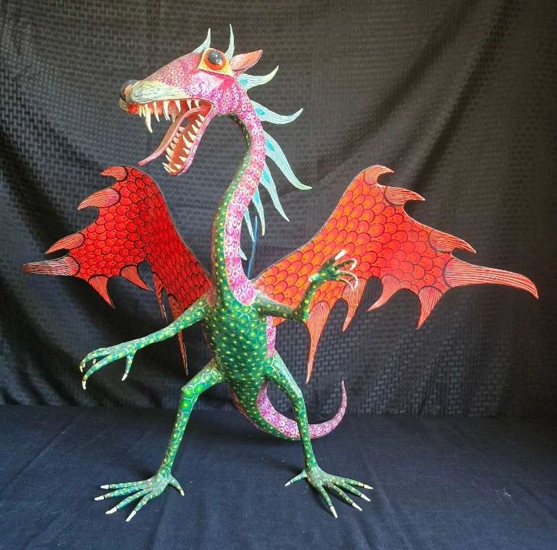 PR102VMiguel Linares Paper Mache Alebrijes