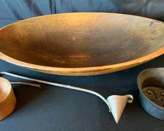 PR115Antique Bread Raising Bowl Accessories