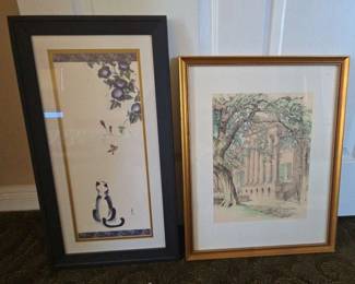 PR193VFramed Watercolors