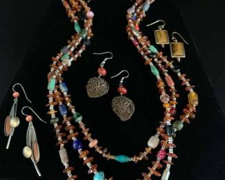 PR180Natural Tones Costume Jewelry