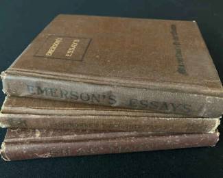 PR240Vintage books, Emersons Essays