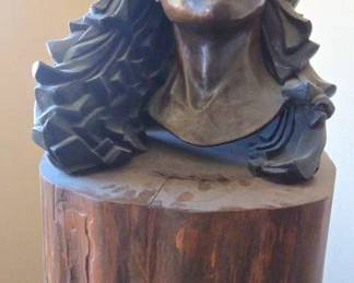 PR181Sculpture of Blessing Woman Dedication