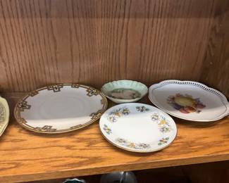 Art Nouveau Hand Painted Plate - Bavaria Plates