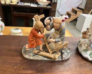 1989 Homco "The Carpenter-Masterpiece" Porcelain Figurine