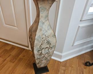 Large Metal Vase