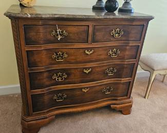 Granite top dresser