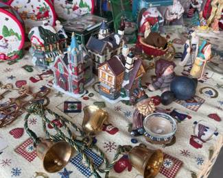 Okay you Christmas addicts... Let's talk here on the side... I've got tools and gardening stuff to keep your spouse distracted over in the shop. We'll work something out and I'll help you sneak some of this cheer into your car. No one has to know. At least until you get home. Then you're on your own. 
