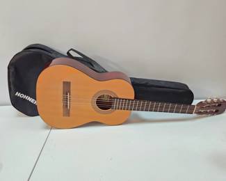 Lot #110 - Hohner HC02 Classical Guitar Half Size Student Guitar With Case