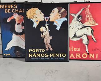 Lot #101 - Vintage Decoupage Representing 1920s Advertising by O.K. Gerard