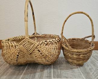 Lot #219 - Decorative Wicker Baskets