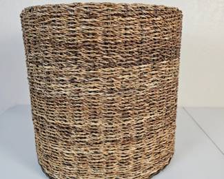 Lot #11 - Organic Woven Rope Foot Stool Ottoman