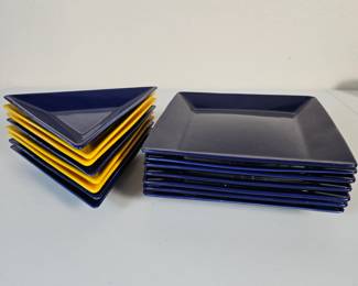 Lot #21 - Waechtersbach Spain Ceramic Plate Set.