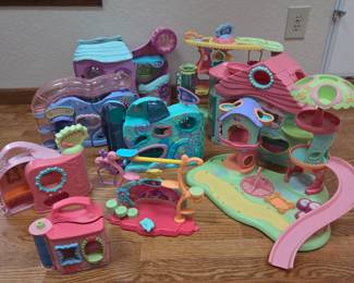 Lot #107 - HUGE Collection of Littlest Pet Shop Toys