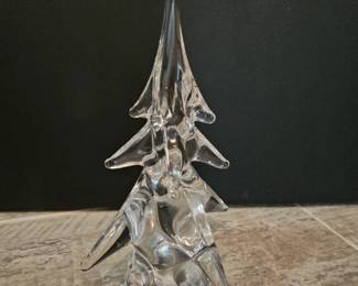 Lot #232 - Sigma Tastesetter Glass Christmas Tree