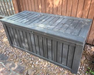 Lot #255 - Keter Large 150 Gallon Resin Deck Box