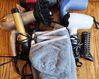 Lot #136 - Hair Care Appliances Lot - Hair Dryers and Styling Tools.