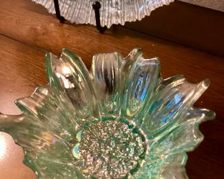Iridescent Flower Bowl