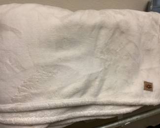 Cozy UGG White Blanket