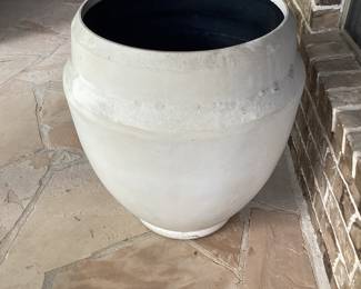 Large White Planter
