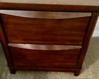 2 Drawer Nightstand/ Side Table 
