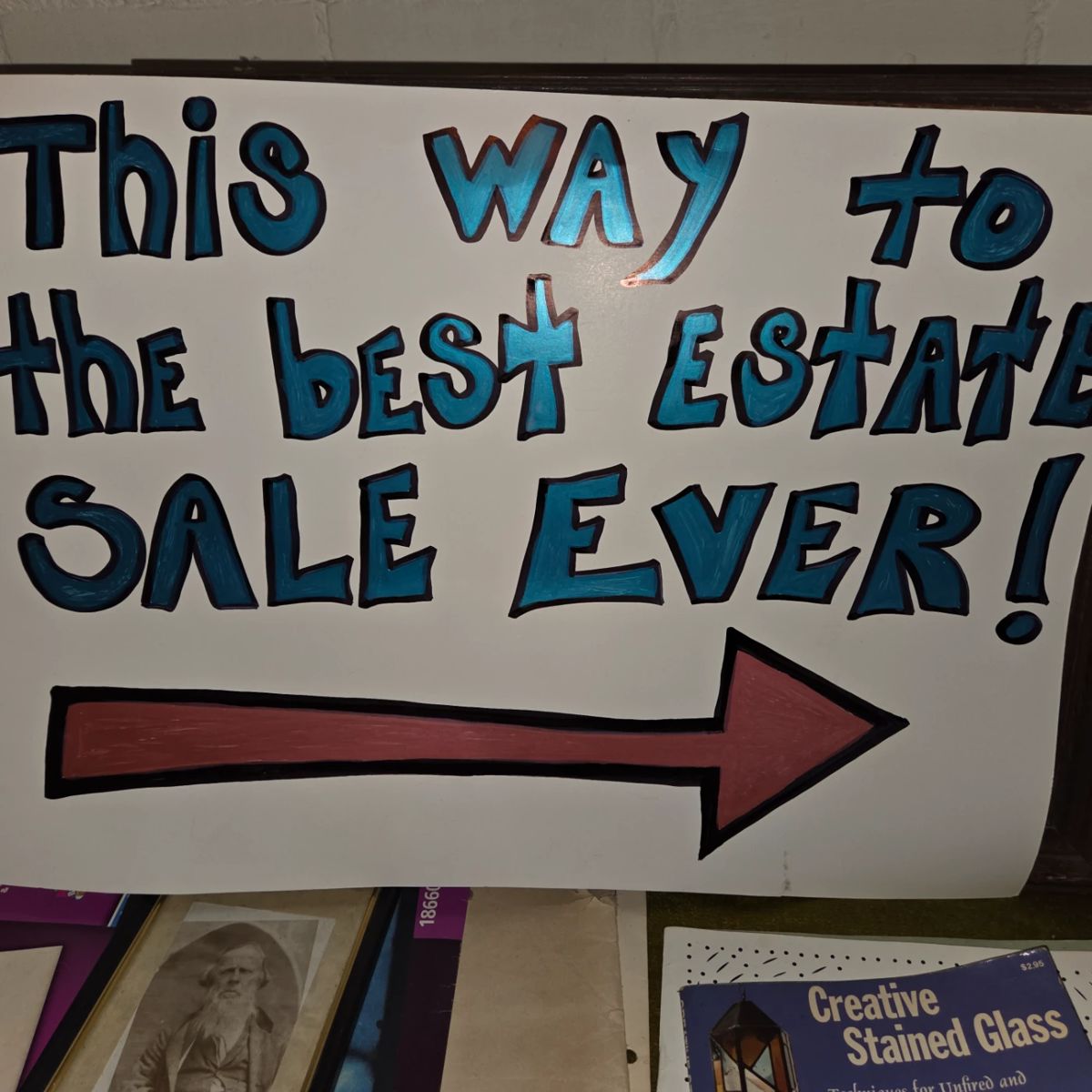 Lots of great Antiques, Vintage Items, Doll Collection. Original Art pieces, Limoges, Disney memorabilia, Tools, Vintage Clothing, and More! Everything is for sale right down to the light fixtures!