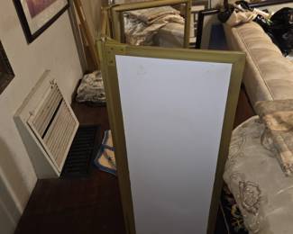 Tri fold mirror - free standing or hang over the door